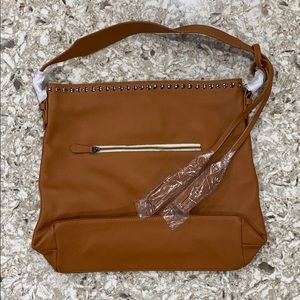 Laggo NWT Studded brown shoulder bag
